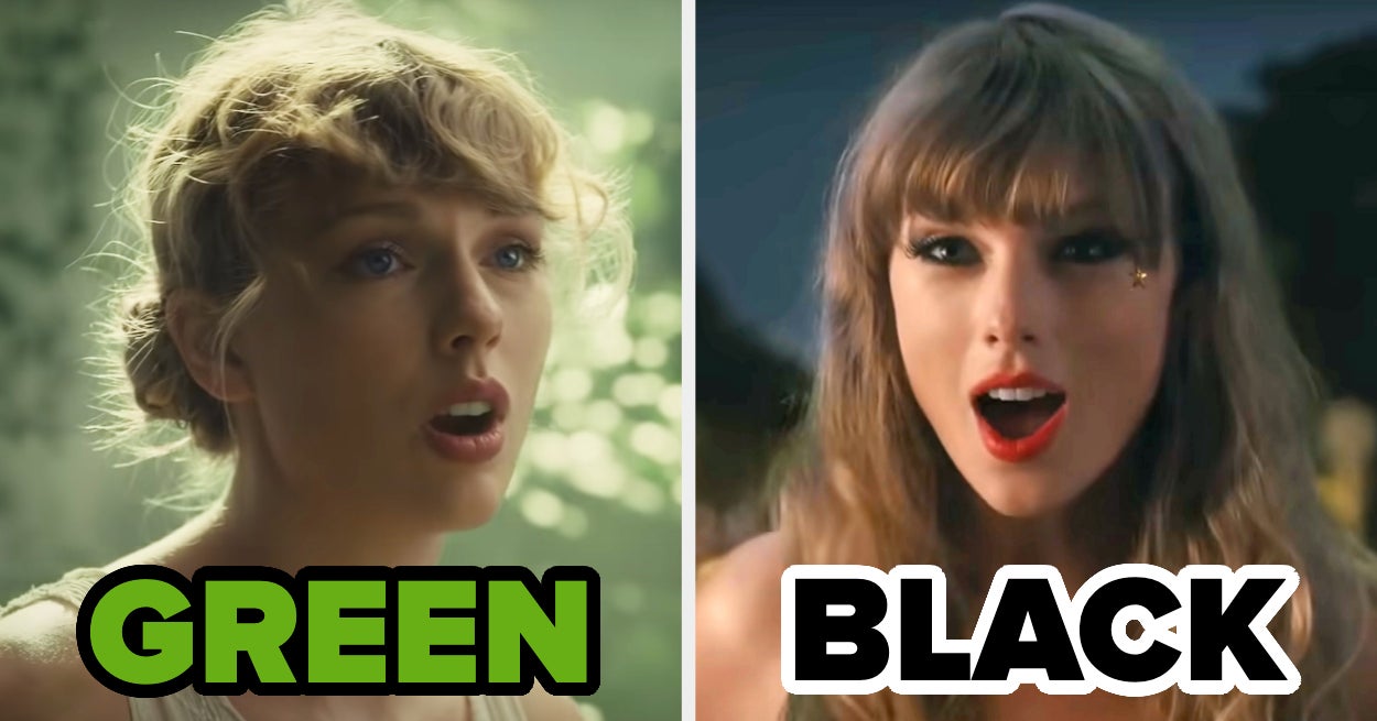 I'll Guess Your Favorite Color Based On Your Favorite Taylor Swift Songs!