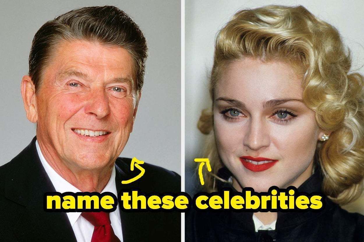 I'm 100% Positive That There's No Chance You'll Know Who Any Of These Celebrities Are If You Weren't Alive In The '80s