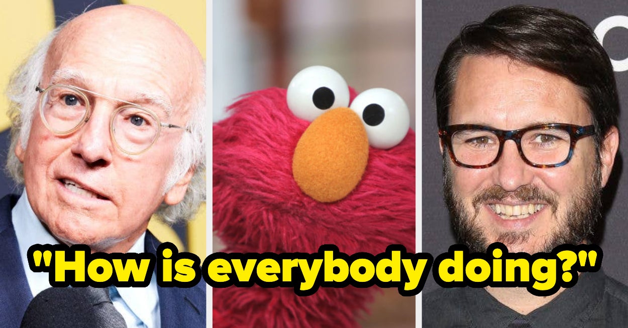 Larry David Versus Elmo And Wil Wheaton Reactions