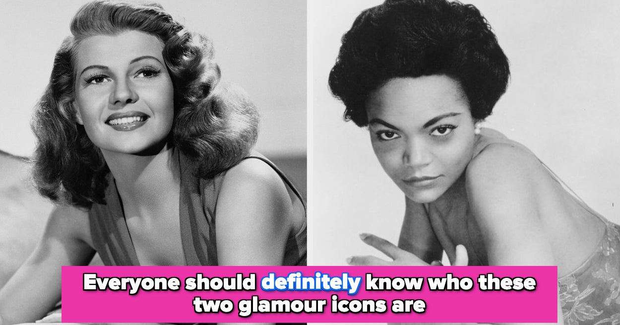 Let's See How Many People Know These Old Hollywood Icons