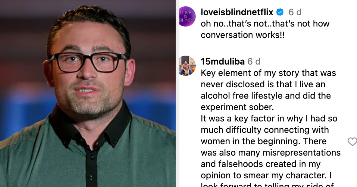 Matthew From “Love Is Blind” Slammed The Show For Misrepresenting The “Truth” After He And Sarah Revealed That He Never Actually Walked Out On Her Mid-Conversation