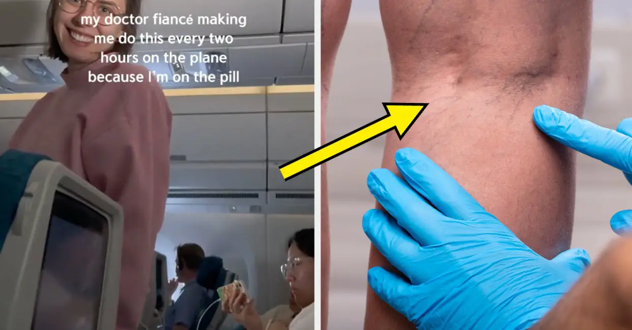 Over 25 Million People Watched This Woman Issue A PSA For People On Birth Control To Stretch On A Long Flight, And I Had No Idea This Was A Thing