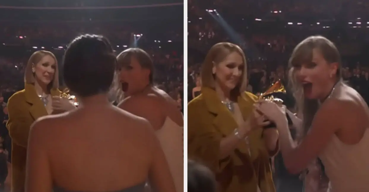 Taylor Swift Accused Of "Disrespecting" Céline Dion At Grammys