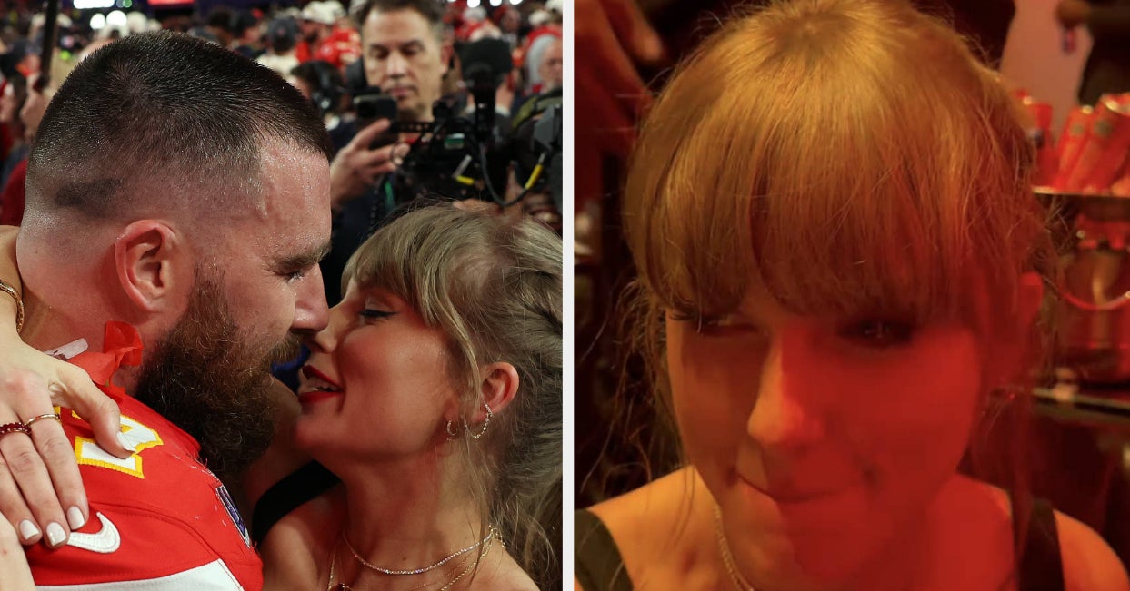 Taylor Swift Posted Travis Kelce On Social Media For The First Time In An Adorable TikTok About Their Post-Super Bowl Celebrations