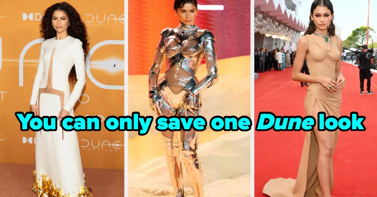 You Can Only Save One Iconic Zendaya Outfit In Each Question Of This Quiz, And It's Harder Than You Might Think