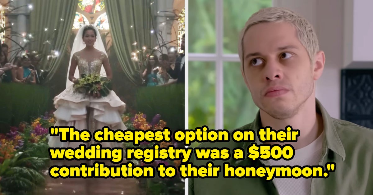 13 Things People Getting Married Asked Guests To Unfairly Pay For
