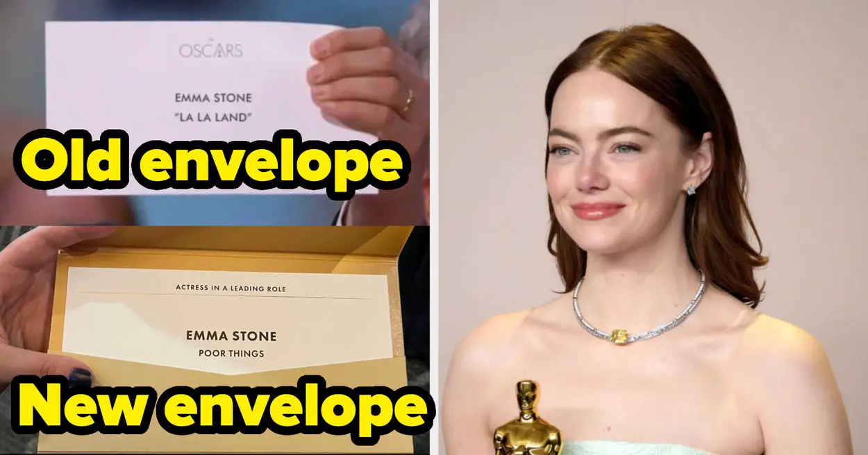 A Tweet Showing The New Vs. Old Oscars Envelope Is Going Viral Because It Shows Why They Messed Up So Bad In 2017