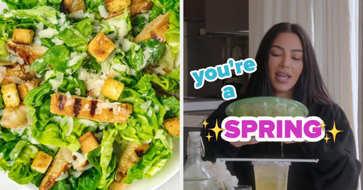 Customize Your Own Leafy Salad To Determine Which Season You Are