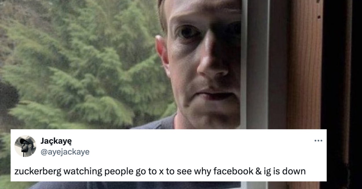EVERYONE Is Making Jokes About Facebook And Instagram Being Down, And Here Are 33 Of The Funniest Ones
