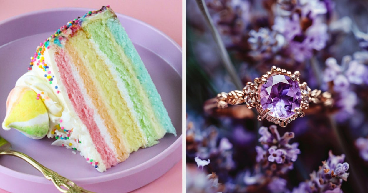 Eat Nothing But Cake, Cake, And Cake To Reveal What Stone Your Engagement Ring Will Have