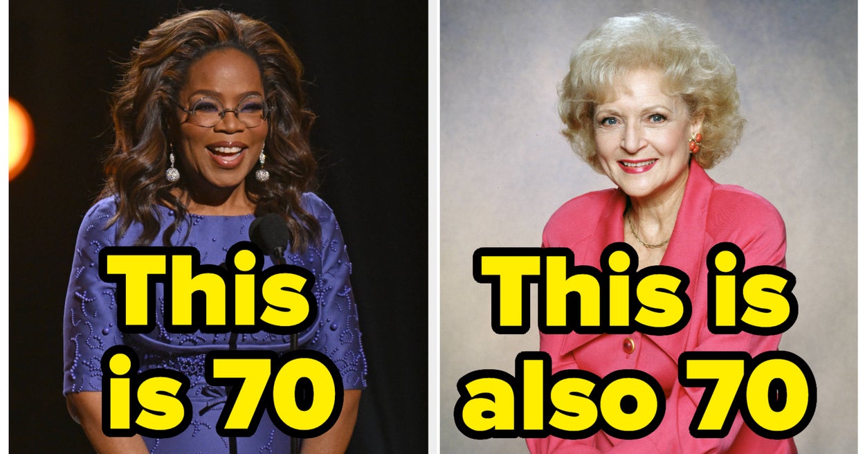From John Travolta To Oprah: Here's What 70 Years Old Looks Like On 48 Different Celebrities