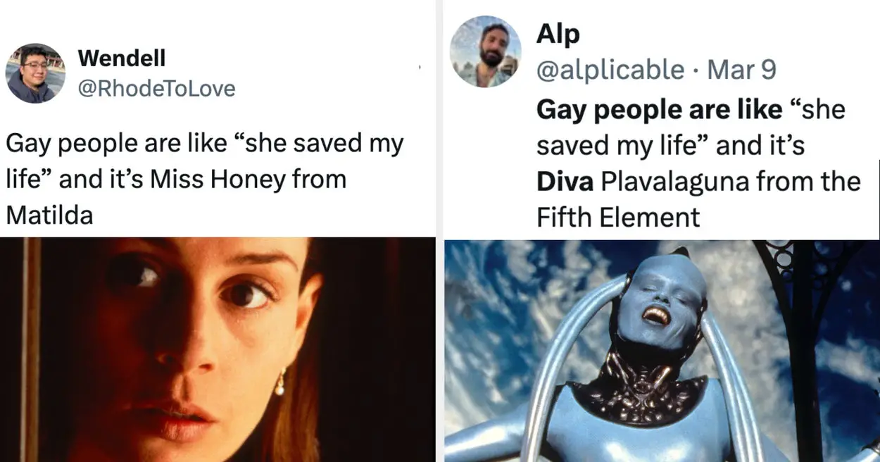 Funny Gay People Be Like She Saved My Life Tweets