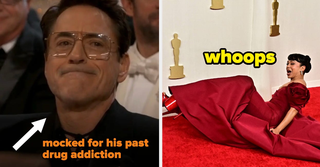 Here Are All The Awkward Moments From The 2024 Oscars
