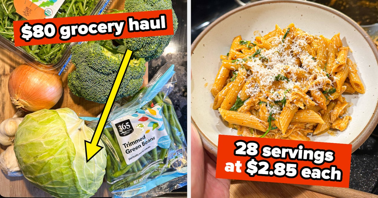 I Tried The Viral 6-To-1 Grocery Method — Here's How It Went