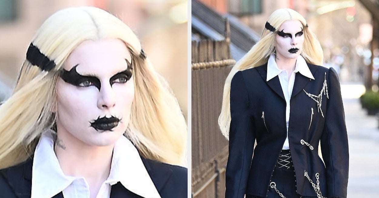 Julia Fox Made My Goth Heart So Full With Her "Black Metal" Makeup Look That You Must See