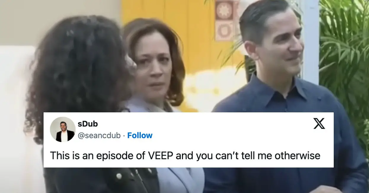 Kamala Harris Viral Clip Clapping Protesters