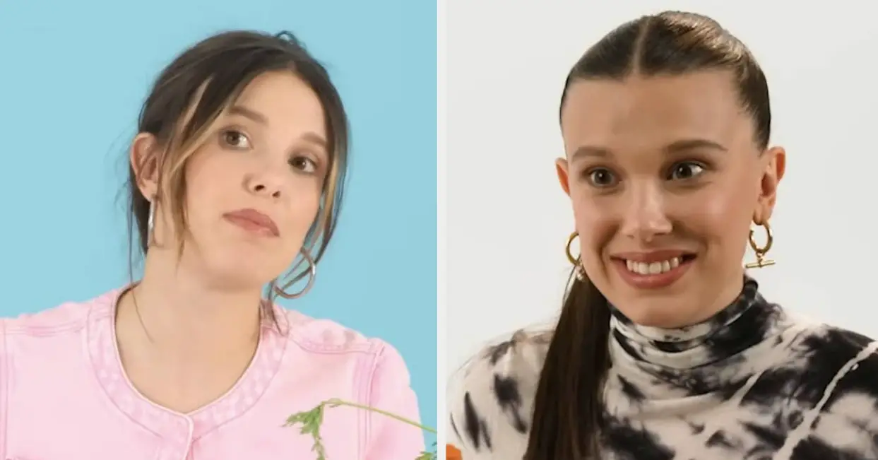 Millie Bobby Brown Reacts To Wallace And Gromit Carrot Meme