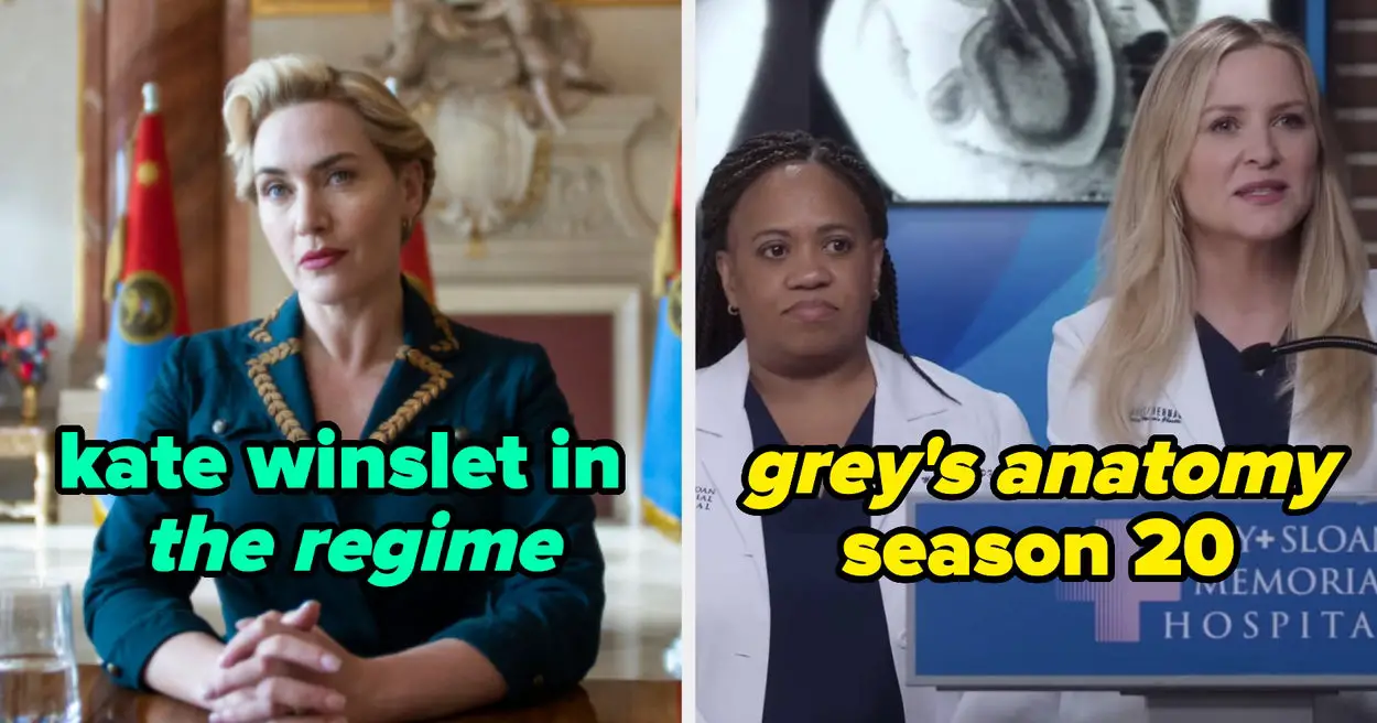 New TV March 2024: Grey's Anatomy, The Regime