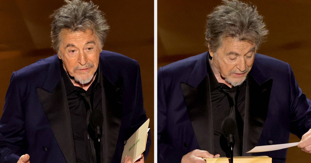 Oscars Producer Breaks Down Al Pacino's Best Picture Reveal