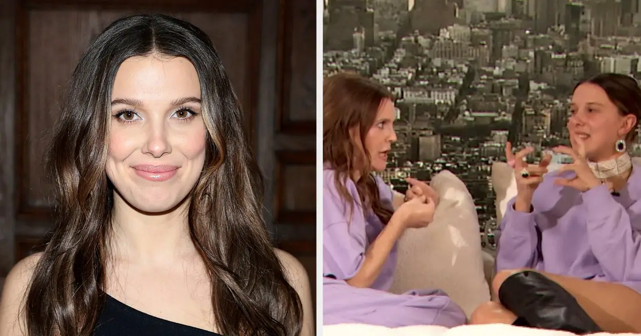 People Are Praising Millie Bobby Brown For Going Makeup-Free On "The Drew Barrymore Show"