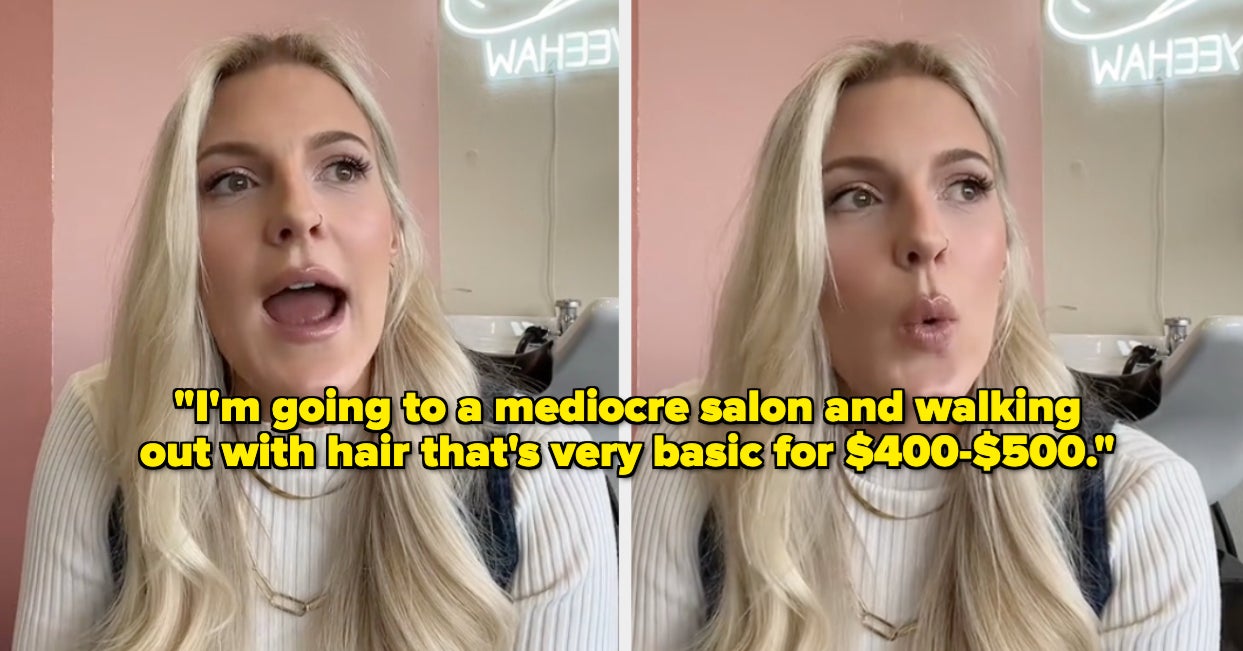 TikTok Stylist Calls Out High Hair Care Prices