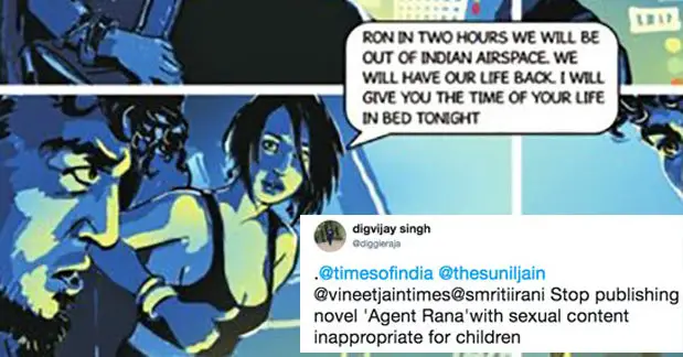 An Adult Comic Being Published In TOI Has People All Up In Arms Over Its Sexual Content