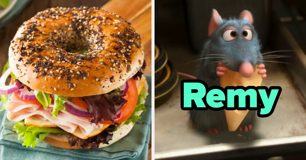 Build A Bagel Sandwich To Find Out Which Disney Animal You Are