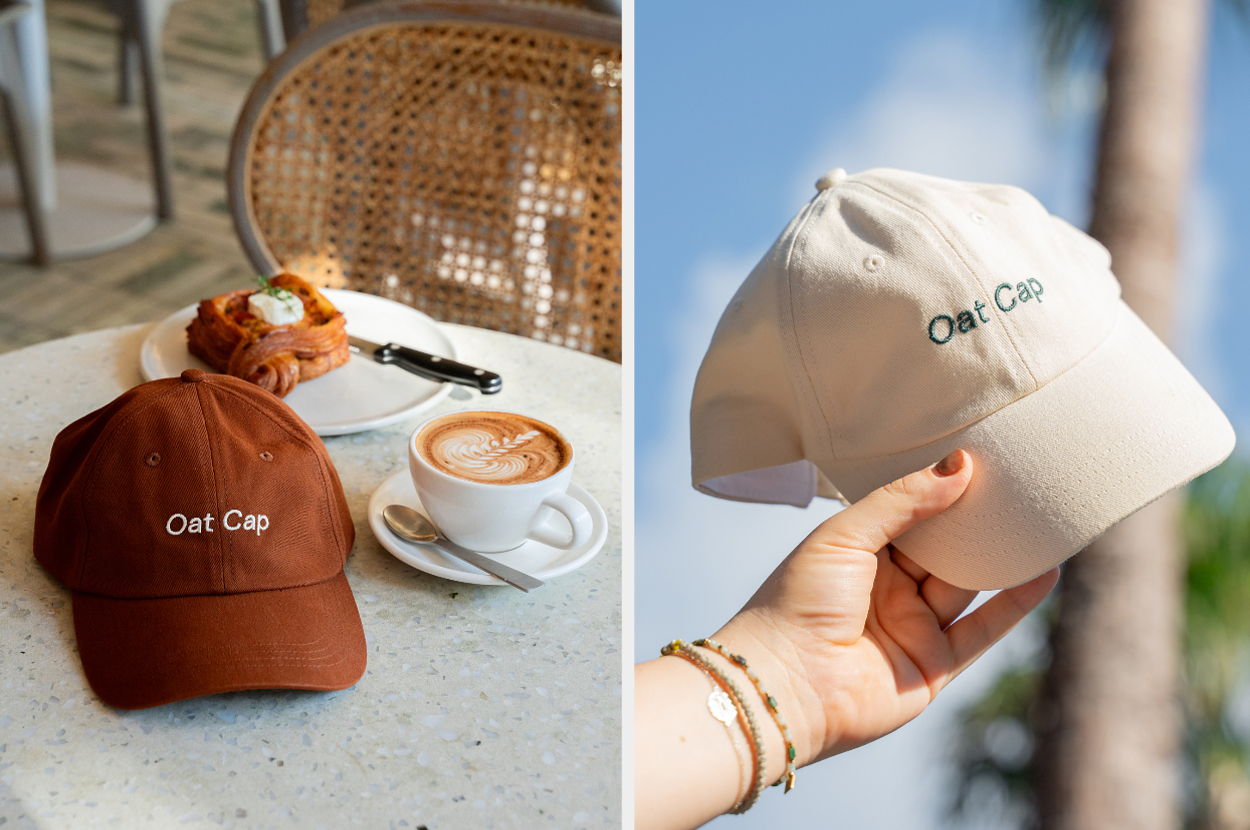 Colour Club's Oat Cap Hat Is A Coffee Lover's Dream