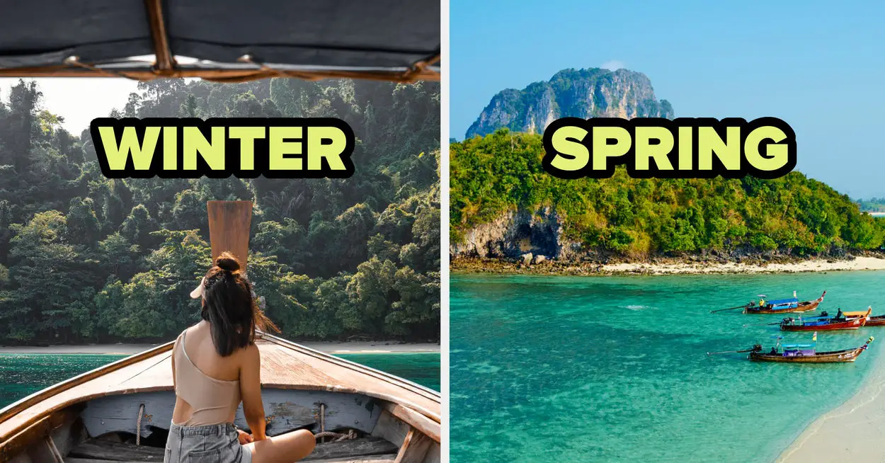I Know If You Love Winter, Spring, Summer, Or Fall Based On The Trip You Plan To Asia