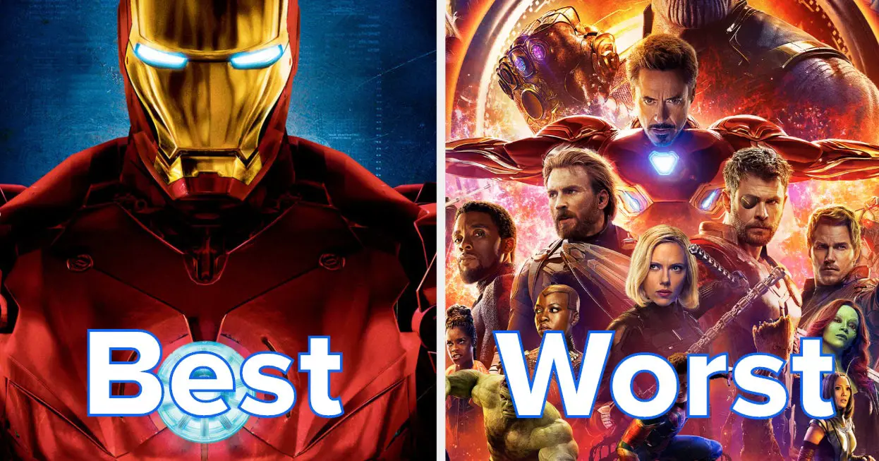 I Ranked All 23 Marvel Movies From Worst To Best So That You Don't Have To