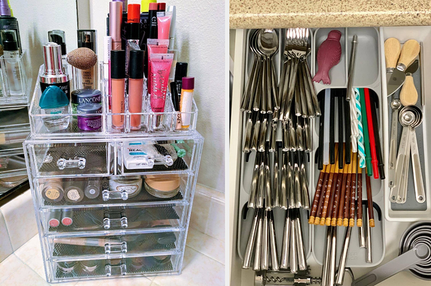 If Your Entire Home Is A Series Of Catch-All Drawers And Cabinets, You Need These 32 Organization Products ASAP