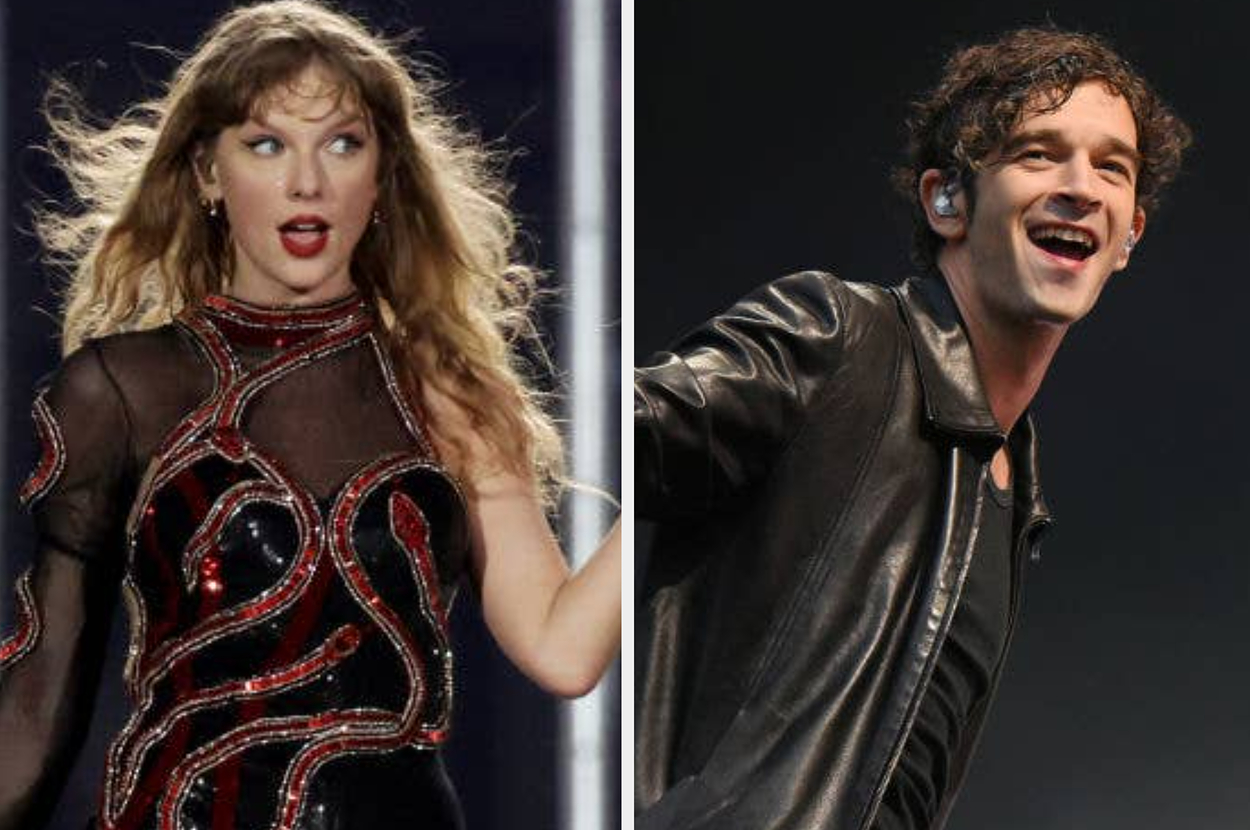 Matty Healy Breaks Silence On Taylor Swift's New Album As He's Put On The Spot By Paparazzo
