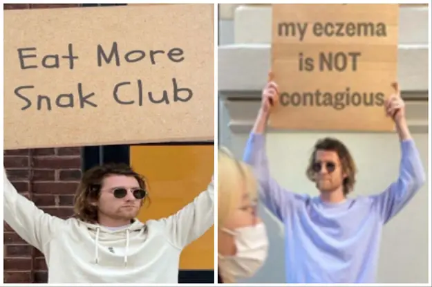 People Behind "Dude With Sign" Account Sue Over Stolen Memes