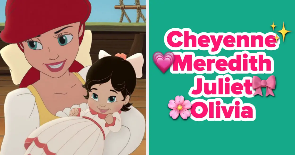 Pick Some Baby Names To See What Disney Princess You Embody!
