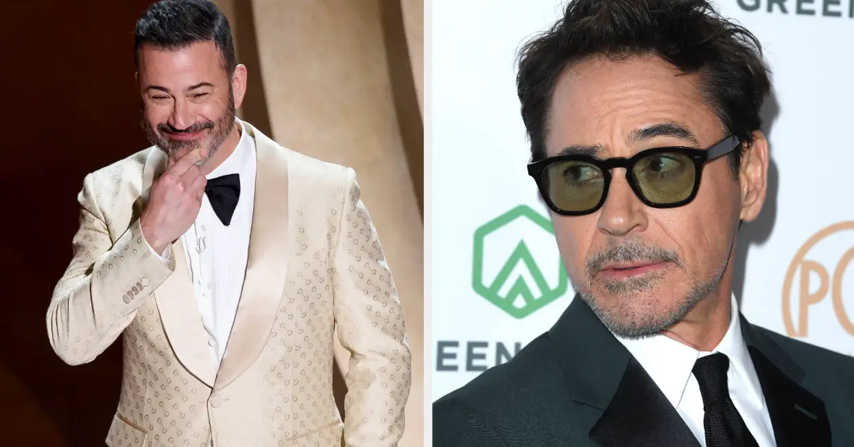 Robert Downey Jr. Reacts To Jimmy Kimmel's Oscars Joke