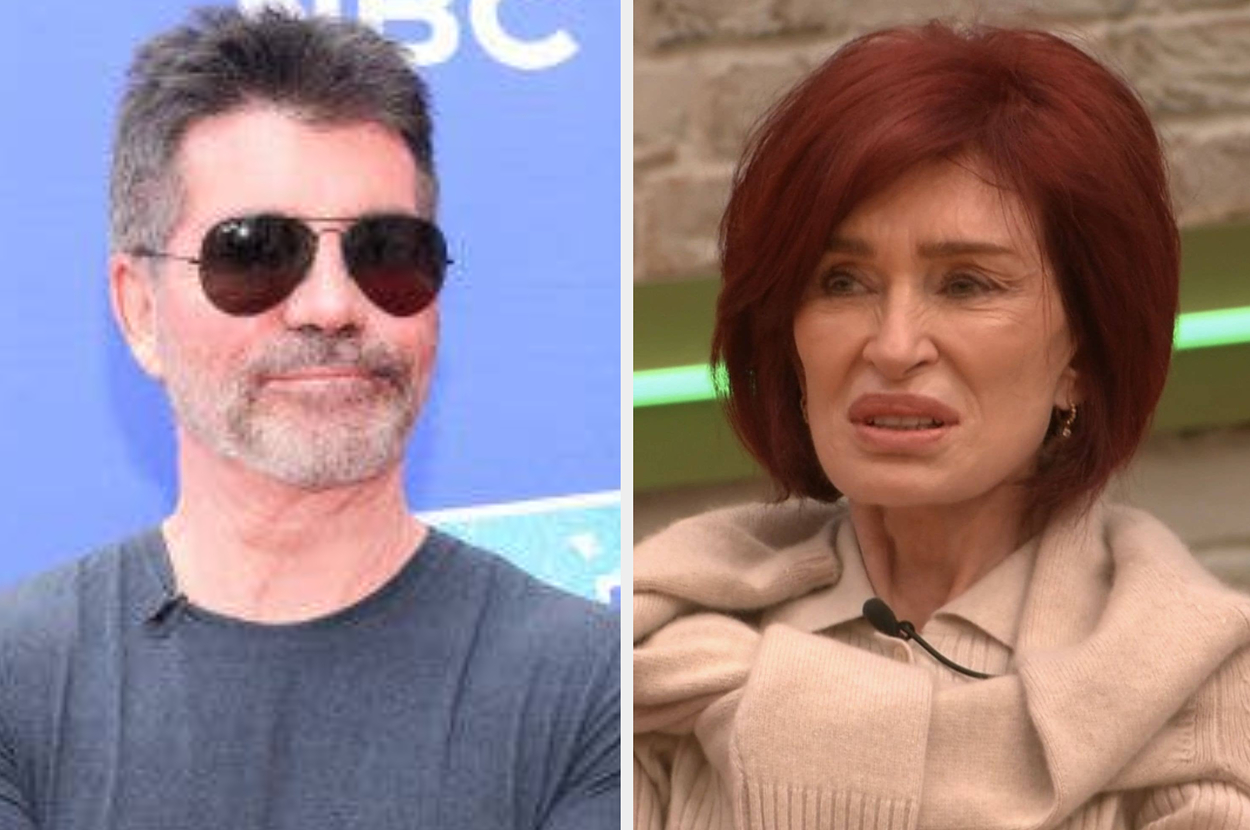 Simon Cowell Reacts To Sharon Osbourne's Epic Celebrity Big Brother Takedown