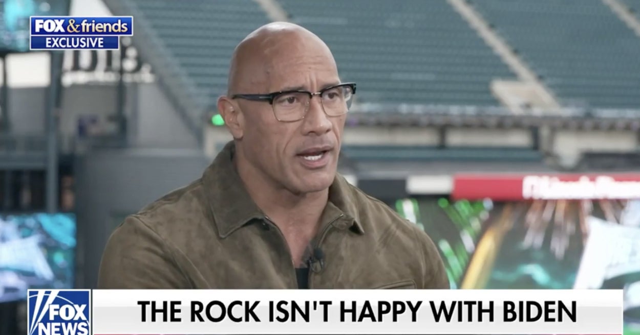 The Rock Explains Regret Over Biden Endorsement