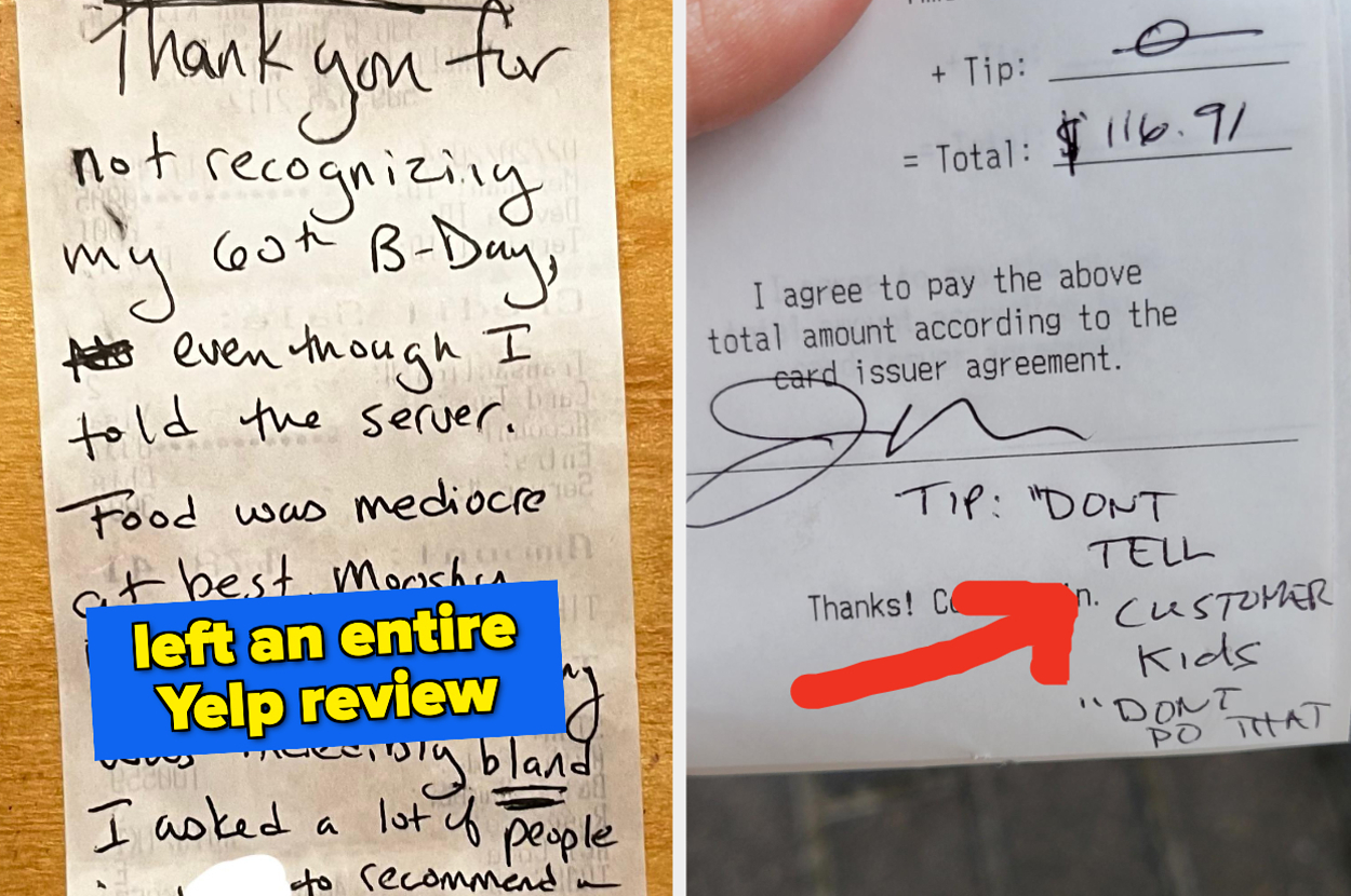 There's A Special Place In Hell For These 23 No-Good Customers Who Wanted To Ensure Their Server Had An Awful Day