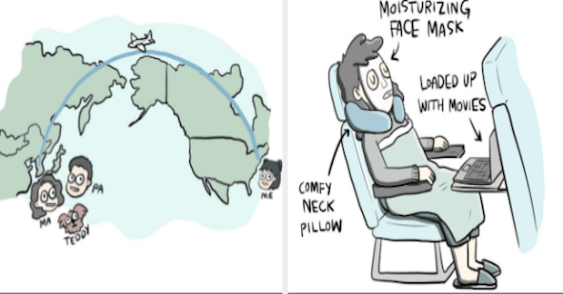 These Comics Show What It's Like To Live Between Two Cultures