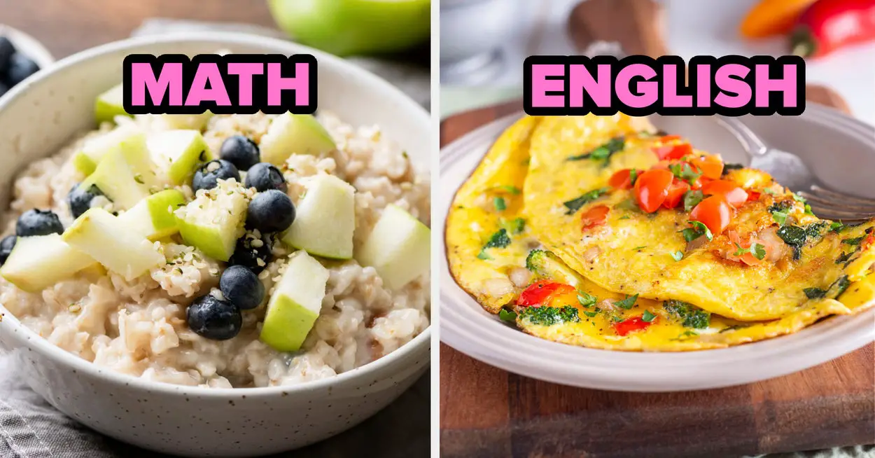 Which School Subject Are You Based On The Brunch You Munch On?