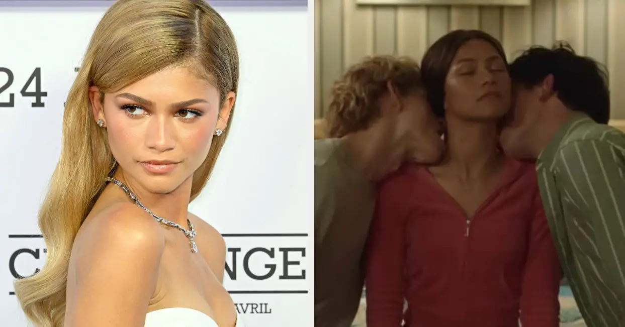 Zendaya Got Real About Shooting Intimate Scenes With Her "Challengers" Costars And Praised Their "Very Helpful" Intimacy Coordinator For Ensuring They Felt "Safe"