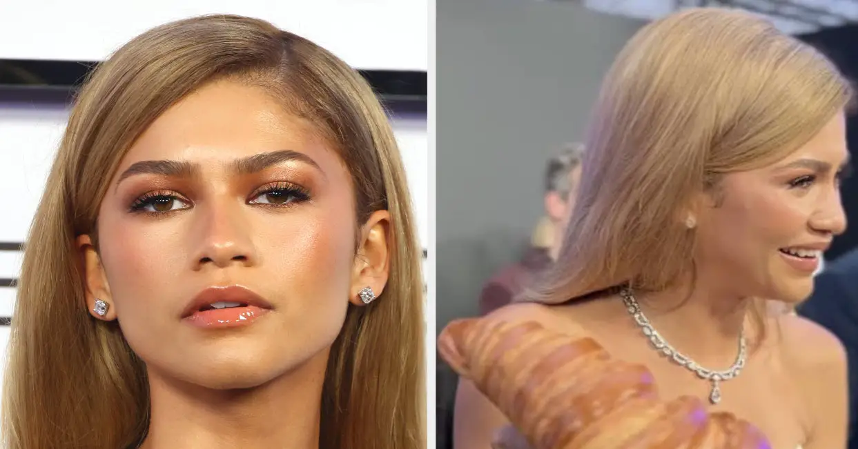 Zendaya Posed With A Giant Croissant At The "Challengers" Premiere In Paris, And It Has To Be Seen To Be Believed