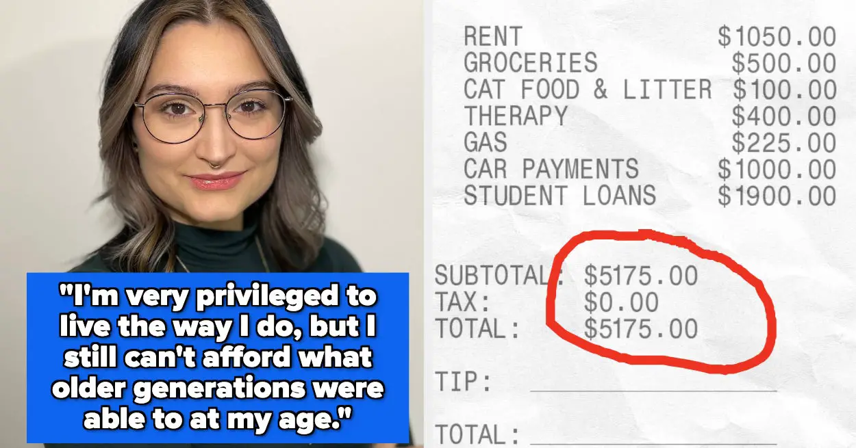 "I Can't Afford What Older Generations Were Able To At My Age": A 25-Year-Old Woman Is Sharing How Her Financial Struggles Affect Her, Despite Making "Good Money"