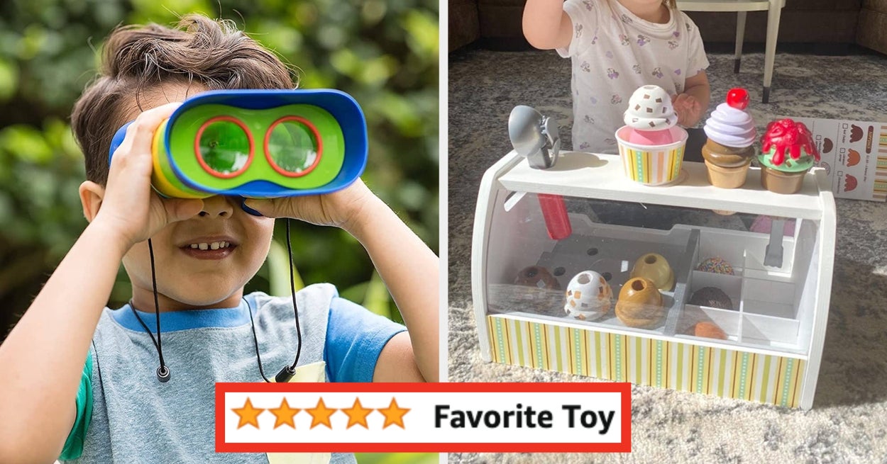 27 Amazon Toys Reviewers Say Are Their Kid's Favorite
