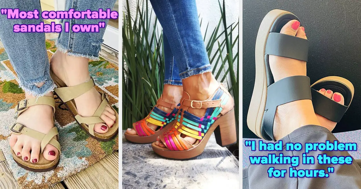 27 Comfy Summer Sandals That Won't Cause Blisters