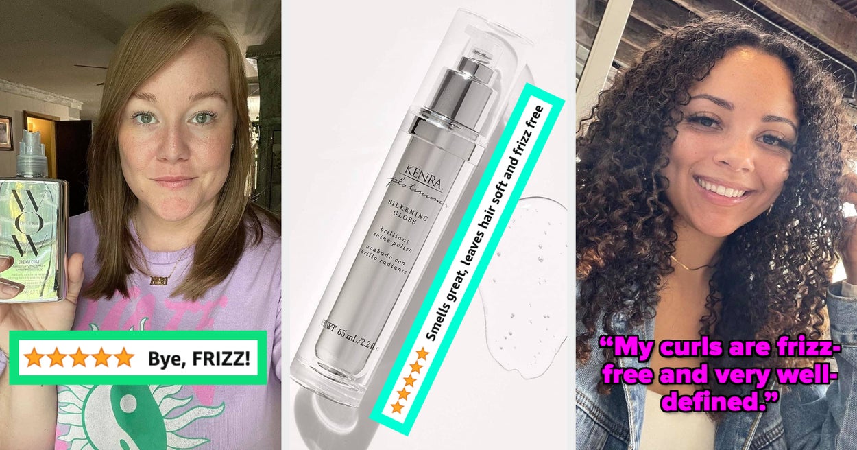 27 Products From Amazon Reviewers Say Helped Keep Their Hair Frizz-Free