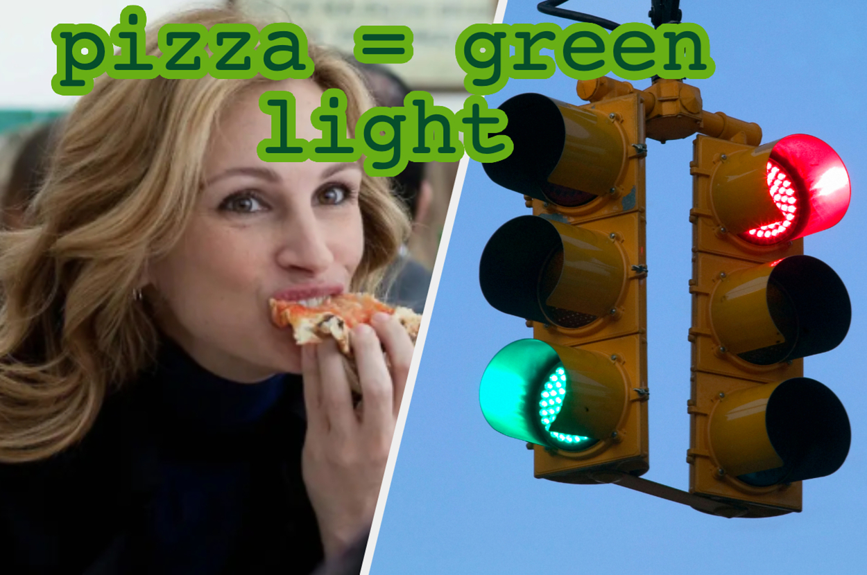 Are You A Red Light, Green Light, Or Yellow Light? Have A Giant Meal To Find Out!