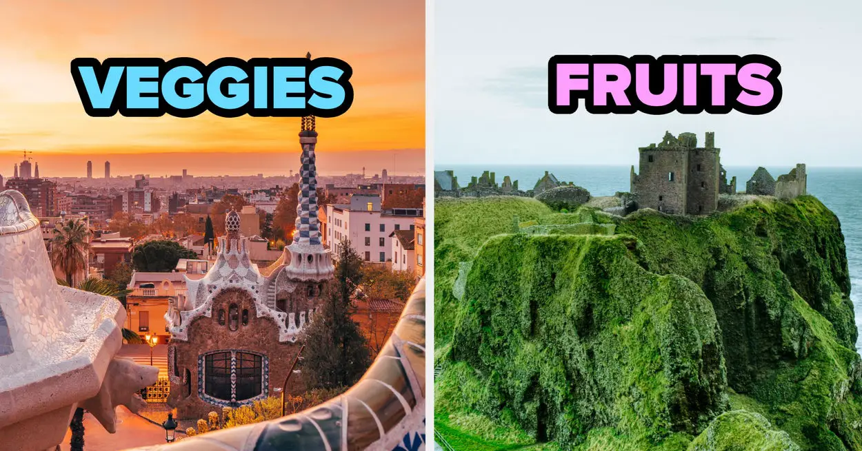 Backpack Across The World And I'll Reveal If You're More Of A Fruit Or Veggie Person