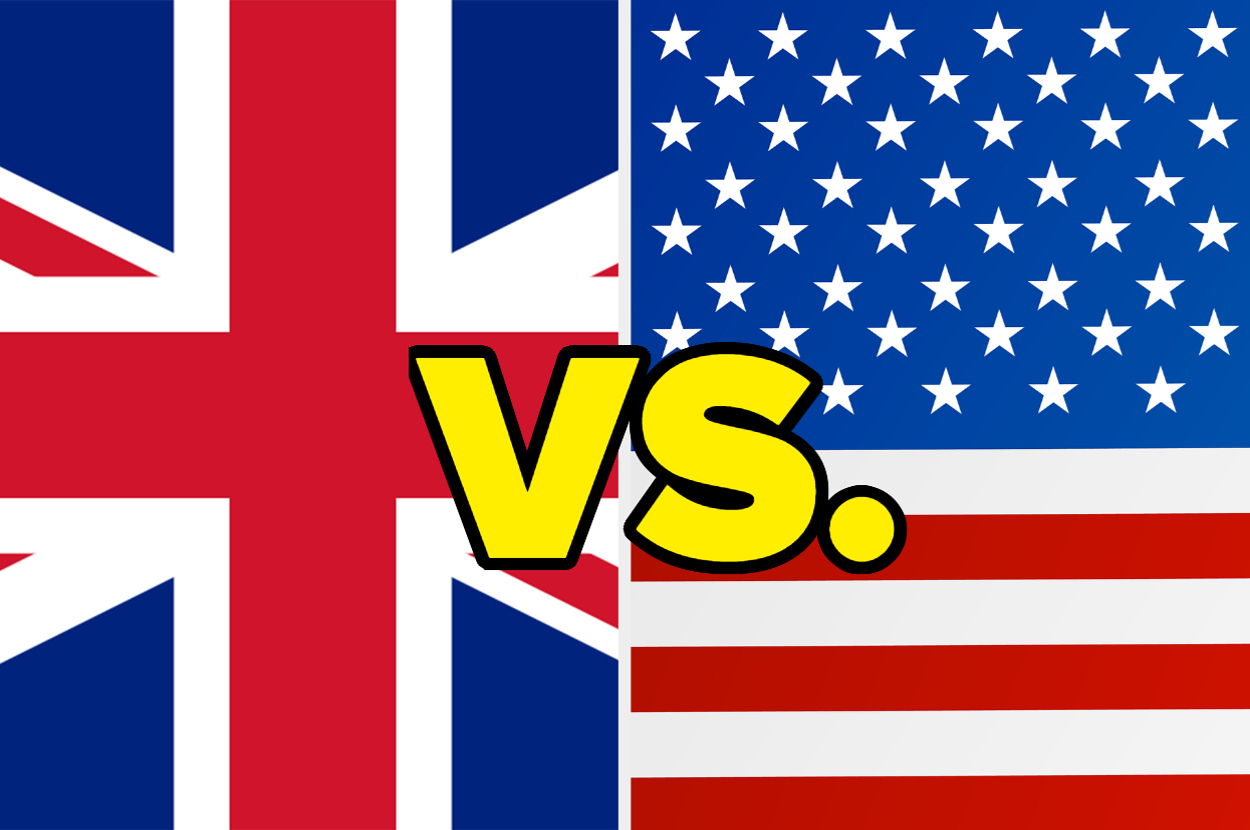 British Or American Way Of Saying These Common Words