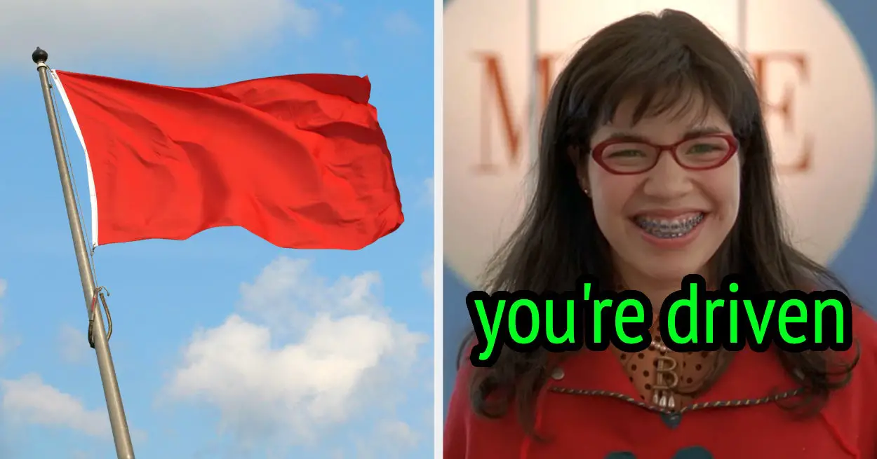 Choose Some Of Your Red Flags And We'll Tell You What Your Green Flag Is